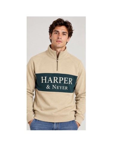 HARPER & NEYER SUDADERA 404126312_BE BEIGE (M)