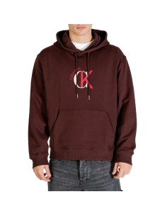 CALVIN KLEIN SUDADERA LV04RE255G_MA MARRON (M)
