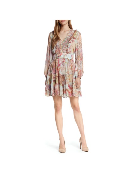 GUESS VESTIDO W2YK55WCWF2_EST ESTAMPADO MULTICOLOR (W)