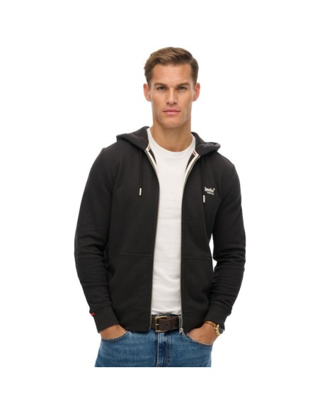 SUPERDRY SUDADERA M2014128EQ29 NEGRO (M)