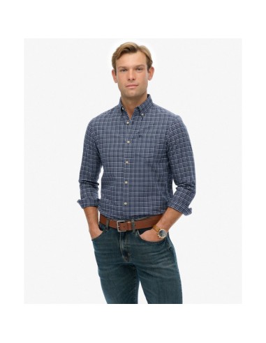 SUPERDRY CAMISA M4011042A_MAR MARINO (M)