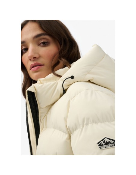 SUPERDRY CHAQUETA W5011996A_BL BLANCO (W)