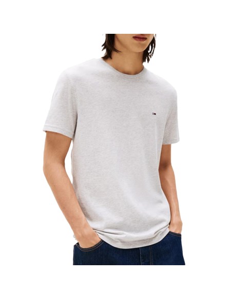 TOMMY HILFIGER CAMISETAS DM0DM20363_GR GRIS (M)