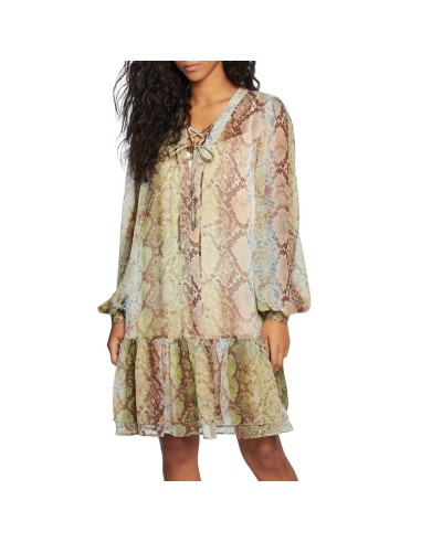 GUESS VESTIDO W3RK01WDW52_AP ANIMAL PRINT (W)