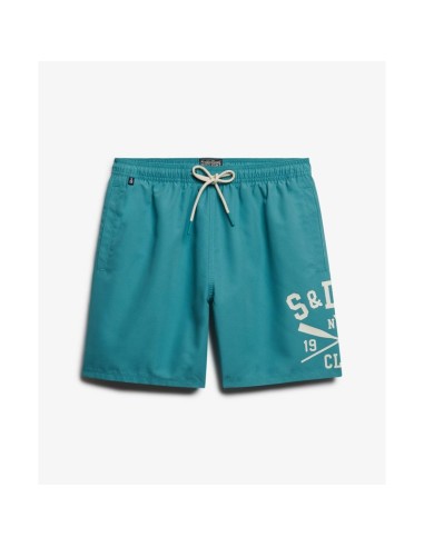 SUPERDRY BAÑADOR M3010265AAB6 TURQUESA (M)