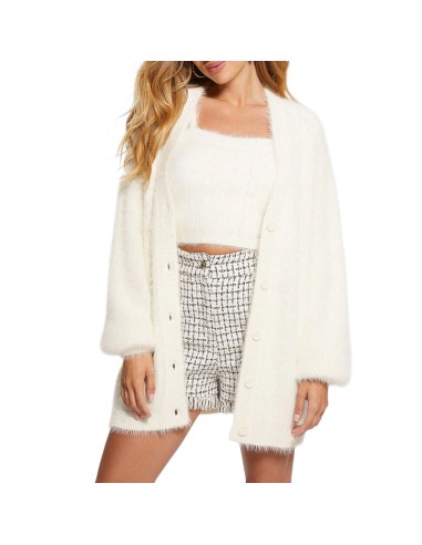 GUESS CHAQUETA PUNTO W3BR71Z3BH0_BL BLANCO (W)