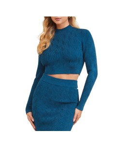 GUESS JERSEY 3BGR065036Z_AZ AZUL (W)
