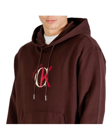 CALVIN KLEIN SUDADERA LV04RE255G_MA MARRON (M)