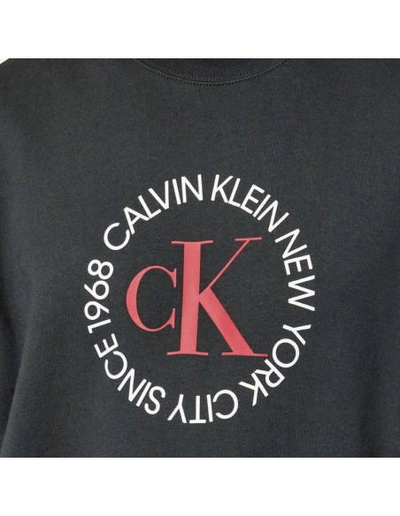 CALVIN KLEIN SUDADERA LV14RE250G_NG NEGRO (M)
