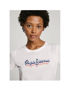 PEPE JEANS CAMISETAS PL505879_BL BLANCO (W)