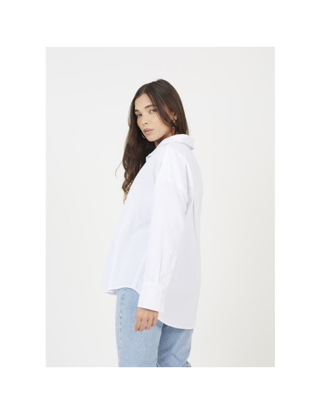 BRAVE SOUL CAMISA 225JENNIFERW_BL BLANCO (W)
