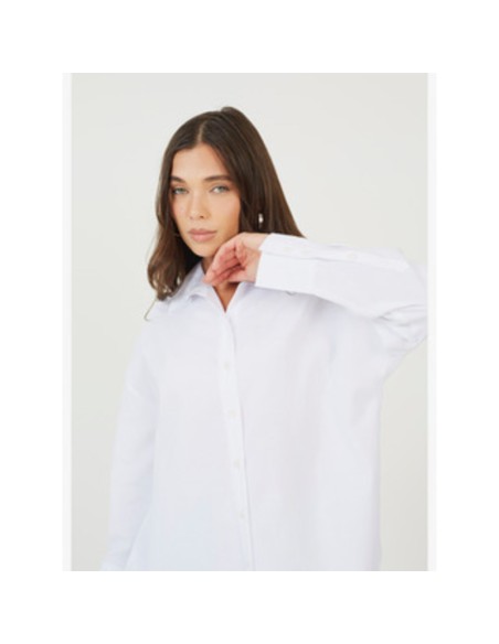 BRAVE SOUL CAMISA 225JENNIFERW_BL BLANCO (W)