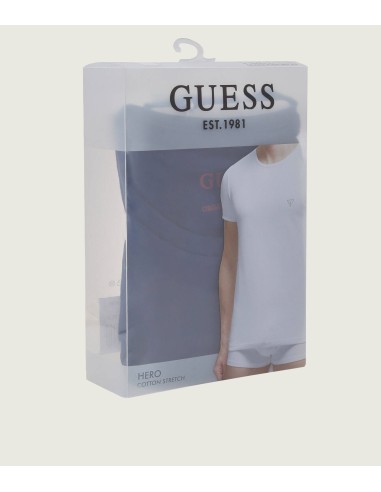 GUESS CAMISETAS U97M00KCD31_AZ AZUL (M)