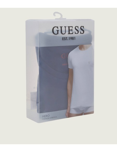 GUESS CAMISETAS U97M00KCD31_AZ AZUL (M)