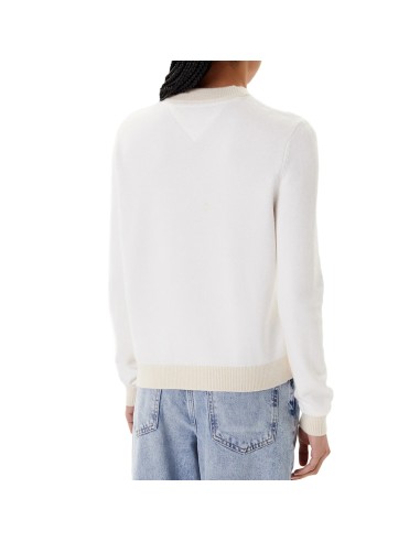 TOMMY HILFIGER JERSEY DW0DW20970_CRU CRUDO (W)