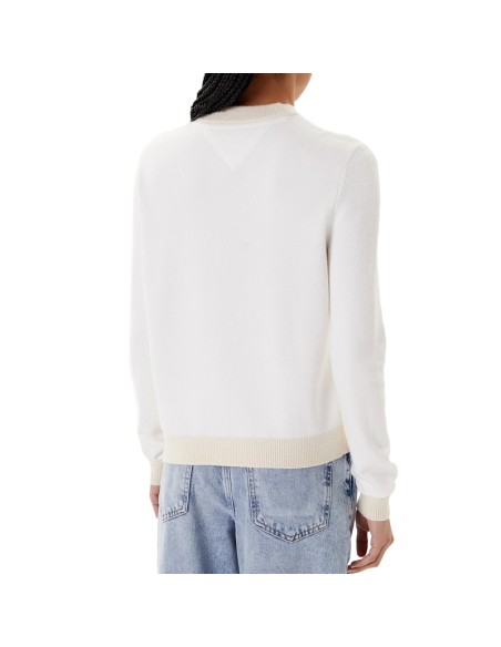 TOMMY HILFIGER JERSEY DW0DW20970_CRU CRUDO (W)