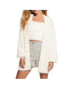 GUESS CHAQUETA PUNTO W3BR71Z3BH0_BL BLANCO (W)