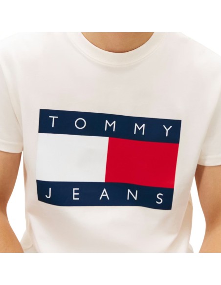 TOMMY HILFIGER CAMISETAS DM0DM22645_BL BLANCO (M)
