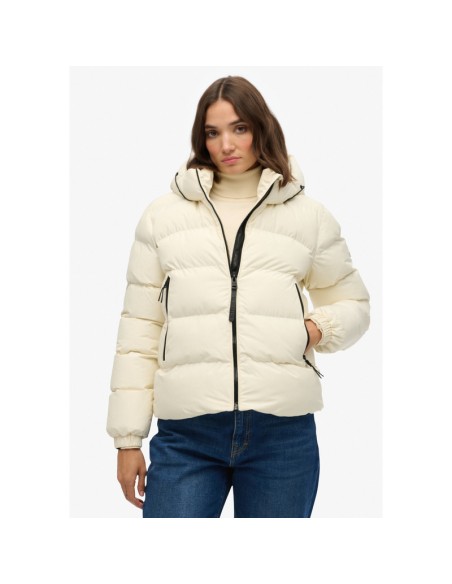 SUPERDRY CHAQUETA W5011996A_BL BLANCO (W)