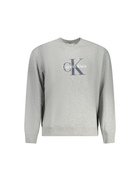 CALVIN KLEIN SUDADERA LV04RD242G_GR GRIS (M)