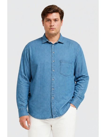 BRAVE SOUL CAMISA 689MITRA_AZ AZUL (M)