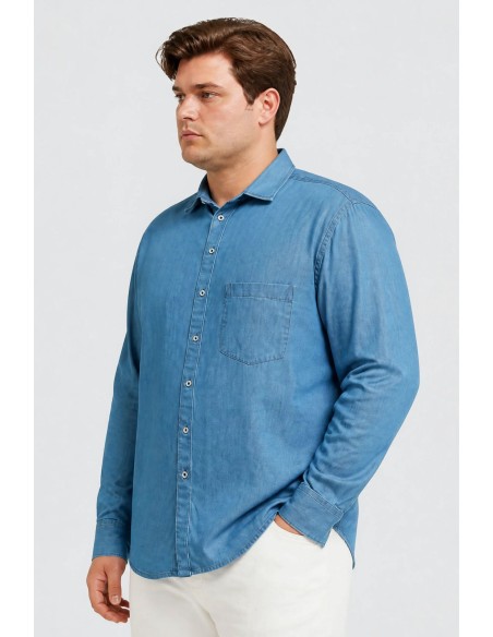 BRAVE SOUL CAMISA 689MITRA_AZ AZUL (M)