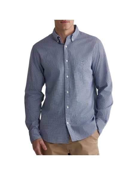 GANT CAMISA 32401632403_AZ AZUL (M)