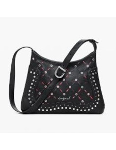 DESIGUAL BOLSO 25WAXP38_NG NEGRO (COW)