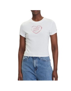 TOMMY HILFIGER CAMISETAS DW0DW21390_CRU CRUDO (W)