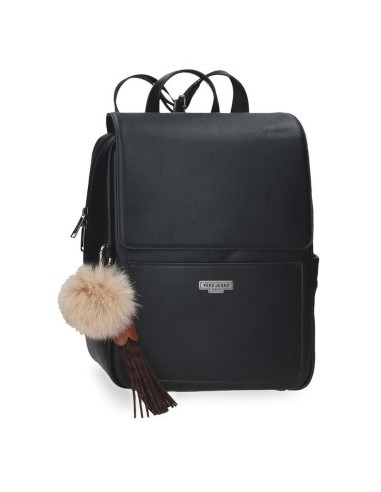 PEPE JEANS MOCHILA 420131224020 NEGRO (COW)