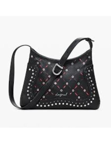 DESIGUAL BOLSO 25WAXP38_NG NEGRO (COW)