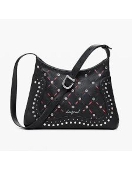 DESIGUAL BOLSO 25WAXP38_NG NEGRO (COW)