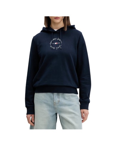 TOMMY HILFIGER SUDADERA DW0DW22823_MAR MARINO (W)