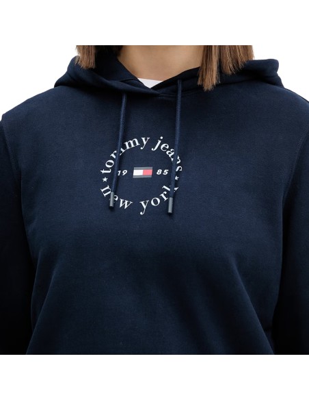 TOMMY HILFIGER SUDADERA DW0DW22823_MAR MARINO (W)